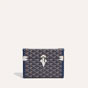 Goyard Cassette Trunk Bag in Navy Blue CASSETPMLTY12CL12P - thumb-2