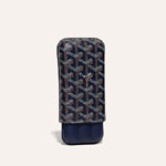 Goyard Etui 3 Cigares Churchill MM Ini Eco in Navy Blue CHUINIMMLTY12CL12X