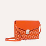 Goyard Chypre Wallet-Pouch in Orange CHYPRPPMLTY07CL07P