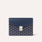 Goyard Chypre Wallet-Pouch in Navy Blue CHYPRPPMLTY12CL12P - thumb-2