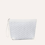 Goyard Conti pouch in White CONTIPPMLTY50CL50P