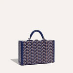 Goyard Grand Hotel Trunk Bag in Navy Blue GHOTELPMLTY12CL12P