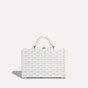 Goyard Grand Hotel Trunk Bag in White GHOTELPMLTY50CL50P - thumb-3