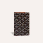 Goyard Grenelle Passport Cover in Black Tan GRENELPMLTY01CL03X