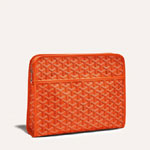 Goyard Jouvence GM Toilet Bag in Orange JOUVENGMLTY07CL07P