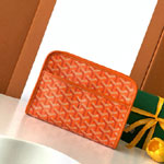 Goyard Jouvence PM Toiletry Bag in Orange JOUVENPMLTY07CL07P