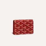 Goyard Malesherbes Card Wallet in Red MALESHPMLTY02CL02X