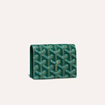 Goyard Malesherbes Card Wallet in Green MALESHPMLTY09CL09X