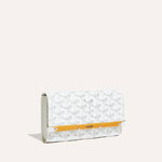 Goyard Monte-Carlo Mini Case in White MONTE2MINTY50CL50P