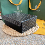 Goyard 4 Watch Case in Black MONTRET04CL01TY01P