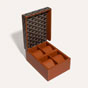 Goyard 4 Watch Case in Black and Tan MONTRET04CL03TY01P - thumb-2
