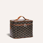 Goyard Muse Vanity Case in Black Tan MUSEVAPMLTY01CL03P