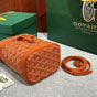 Goyard Petit Flot Mini bucket bag in Orange PEFLOTMINTY07CL07P - thumb-3