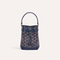 Goyard Petit Flot Mini bucket bag in Navy Blue PEFLOTMINTY12CL12P - thumb-2