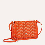 Goyard Plumet Pocket Wallet in Orange PLUMETPMLTY07CL07P