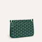 Goyard Plumet Pocket Wallet in Green PLUMETPMLTY09CL09P - thumb-3
