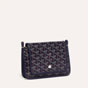 Goyard Plumet Pocket Wallet in Navy Blue PLUMETPMLTY12CL12P - thumb-2