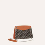 Goyard Rouette Structure PM Bag in Black Tan ROUETSPMLTY01CL03P