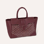 Goyard Saigon tote bag in Burgundy SAIGOCMMLTY33CL33P