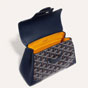 Goyard Saigon Souple Mini Bag in Navy Blue SAIGONMINTY12CL12P - thumb-4