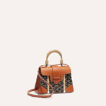 Goyard Saigon Structure Mini Bag in Black Tan SAIGR2MINTY01CL03P