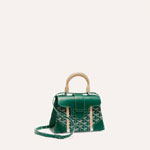 Goyard Saigon Structure Mini Bag in Green SAIGR2MINTY09CL09P