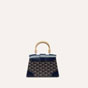 Goyard Saigon Structure Mini Bag in Navy Blue SAIGR2MINTY12CL12P - thumb-3