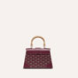 Goyard Saigon Structure Mini Bag in Burgundy SAIGR2MINTY33CL33P - thumb-3