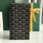 Goyard Saint-Lambert Wallet in Black Tan STLAMBPMLTY01CL03P