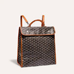 Goyard Saint Leger Backpack in Black Tan STLEGEMMLTY01CG03P