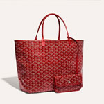 Goyard Saint Louis GM Bag in Red STLOUIGMLTY02CL02P