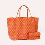 Goyard Saint Louis GM Bag in Orange STLOUIGMLTY07CL07P