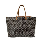 Goyard Saint Louis PM Bag in Black Tan STLOUIPMLTY01CL03P