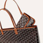 Goyard Saint Louis PM Bag in Black Tan STLOUIPMLTY01CL03P - thumb-4