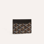 Goyard Saint-Sulpice Card Wallet in Black STSULPPMLTY01CL01X