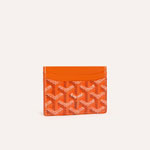 Goyard Saint-Sulpice Card Wallet in Orange STSULPPMLTY07CL07X