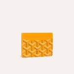 Goyard Saint-Sulpice Card Wallet in Yellow STSULPPMLTY08CL08X