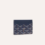 Goyard Saint-Sulpice Card Wallet in Navy Blue STSULPPMLTY12CL12X