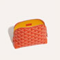 Goyard Vendome Cosmetic Pouch in Orange VENDOTPMLTY07CL07P - thumb-3