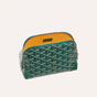 Goyard Vendome Cosmetic Pouch in Green VENDOTPMLTY09CL09P - thumb-3