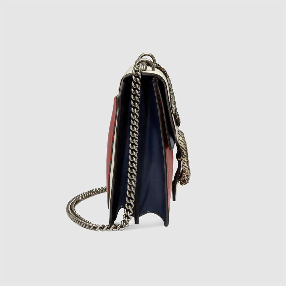 Gucci Dionysus embroidered leather shoulder bag 403348 DUXZN 9185 - Photo-4