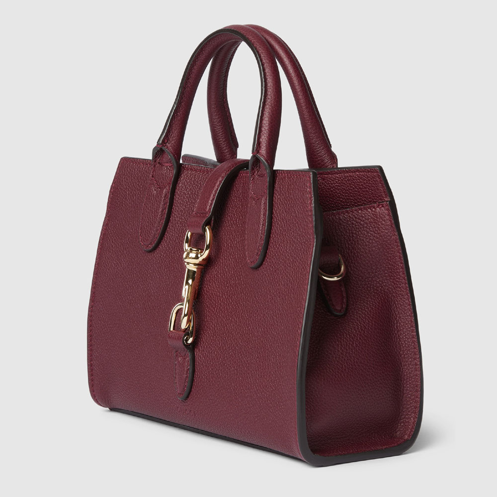 Gucci Small tote bag with hook closure 795349 AZB0G 6207 - Photo-2