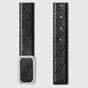 Gucci Guccissima leather belt with rectangular buckle 162946 A0V0N 1000 - thumb-2