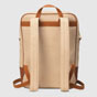 Gucci Vintage canvas backpack 575063 98BEG 9685 - thumb-3
