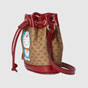 Doraemon x Gucci mini bucket bag 647801 2T0AG 8580 - thumb-2