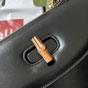 Gucci Bamboo 1947 Medium Bag Black 672206 10ODT 1060 - thumb-4