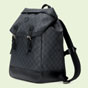 Gucci Medium backpack with Interlocking G 696013 97S9F 1000 - thumb-2