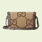 Gucci Horsebit 1955 jumbo GG mini bag 699296 UKMBG 2572 - thumb-4
