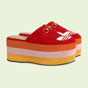 adidas Gucci GG platform sandal 702209 DE8X0 6560 - thumb-2