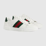 Gucci Ace sneaker with Web in white 757892